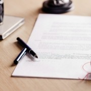 legal paperwork contract